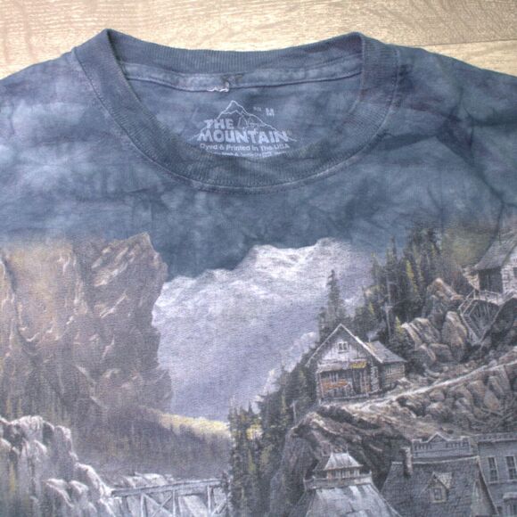 The Mountain Train Shirt Medium Dyed Locomotive No 42 Ted Blaylock 1998 - Picture 4 of 5